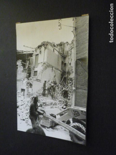 Fotografia antiga: TARRAGONA EL SERELL&Oacute; EXPLOSION ANTIGUA FOTOGRAFIA 15 X 21 CM
