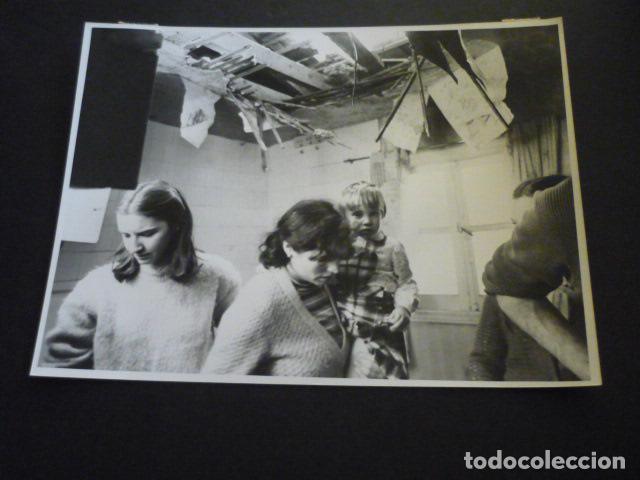 Alte Fotografie: BILBAO BARRIO DE MAZUSTEGUI EXPLOSION ANTIGUA FOTOGRAFIA 18 X 24 CM