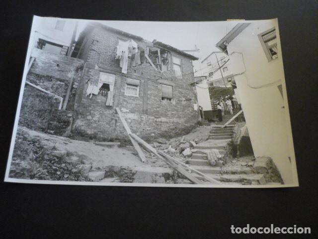 Fotografia antiga: BILBAO BARRIO DE MAZUSTEGUI EXPLOSION ANTIGUA FOTOGRAFIA 17 X 25 CM