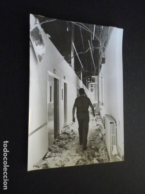 Antique Photography: BARCELONA EXPLOSION BARCELONETA ANTIGUA FOTOGRAFIA 17 X 12 CM