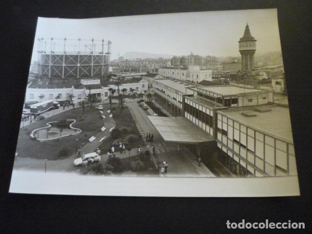 Alte Fotografie: BARCELONA PLANTA DE GAS EXPLOSION ANTIGUA FOTOGRAFIA 24 X 18 CM