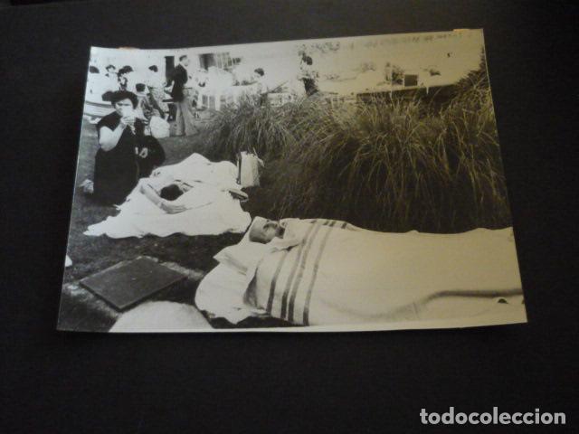 Fotografia antiga: BARCELONA PLANTA DE GAS EXPLOSION ANTIGUA FOTOGRAFIA 24 X 18 CM