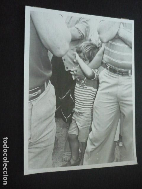Antique Photography: ANTEQUERA MALAGA INCENDIO EN VIVIENDA ANTIGUA FOTOGRAFIA 24 X 18 CM