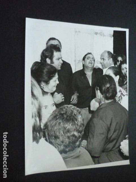 Alte Fotografie: ANTEQUERA MALAGA INCENDIO EN VIVIENDA ANTIGUA FOTOGRAFIA 24 X 18 CM