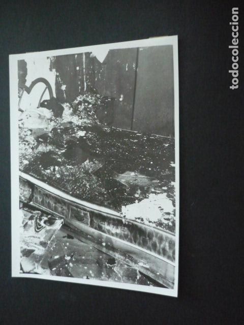 Fotograf&iacute;a antigua: ANTEQUERA MALAGA INCENDIO EN VIVIENDA ANTIGUA FOTOGRAFIA 24 X 18 CM