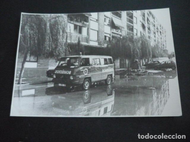 Antique Photography: VALENCIA INUNDACIONES ANTIGUA FOTOGRAFIA 18 X 24 CM