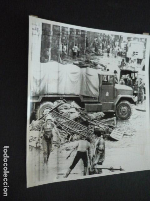 Alte Fotografie: BILBAO INUNDACIONES ANTIGUA FOTOGRAFIA 20 X 24 CM