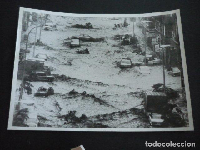 Photographie ancienne: BILBAO PAIS VASCO INUNDACIONES ANTIGUA FOTOGRAFIA 20 X 24 CM