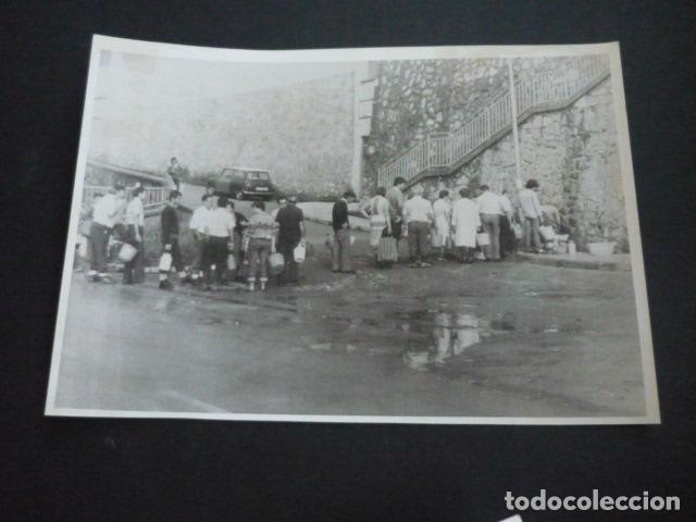 Antique Photography: SAN SEBASTIAN INUNDACIONES ANTIGUA FOTOGRAFIA 20 X 24 CM