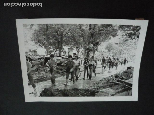 Antique Photography: GUIPUZCOA PAIS VASCO INUNDACIONES ANTIGUA FOTOGRAFIA 13 X 18 CM