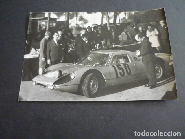 Antique Photography: XXV RALLYE DE MONTECARLO EUGEN BOHRINGER AUTOMOVILISMO 1965 ANTIGUA FOTOGRAFIA 18 X 13 CM
