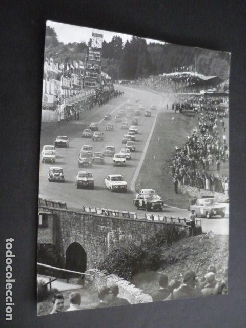 Antique Photography: LAS XXIV HORAS DE FRANCORCHAMPS AUTOMOVILISMO 1965 ANTIGUA FOTOGRAFIA 18 X 24 CM