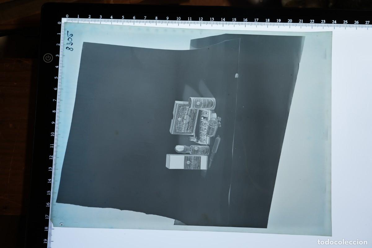 Fotograf&iacute;a antigua: antiguo negativo de gran formato 13x18 de estudio para publicidad medicamentos . VER FOTOS