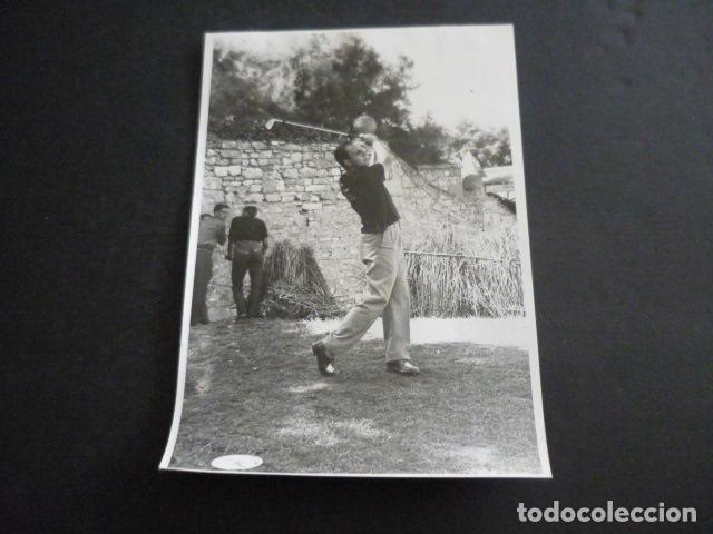 Fotografia antica: MADRID CLUB DE GOLF PUERTA DE HIERRO ENRIQUE MURO ANTIGUA FOTOGRAFIA 12 X 17 CM