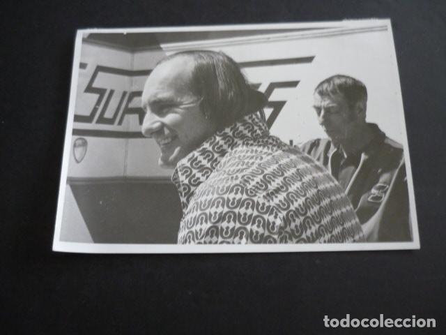 Antique Photography: MIKE HAILWOOD CORREDOR MOTOCICLISMO ANTIGUA FOTOGRAFIA 12 X 17 CM