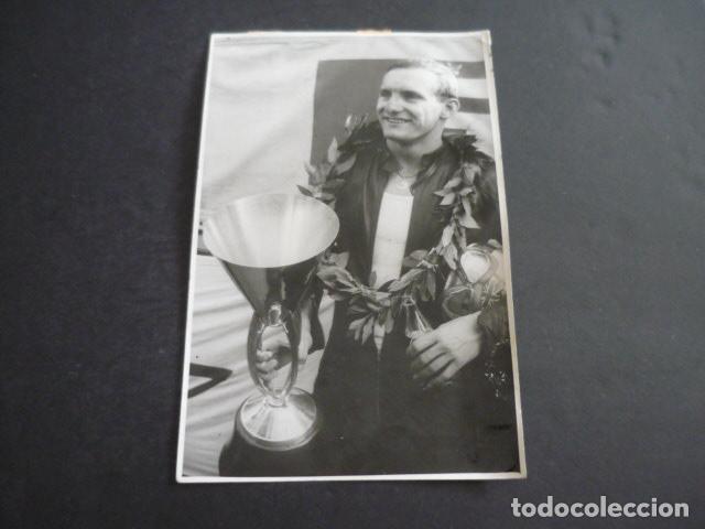 Antique Photography: MIKE HAILWOOD CORREDOR MOTOCICLISMO ANTIGUA FOTOGRAFIA 17 X 12 CM