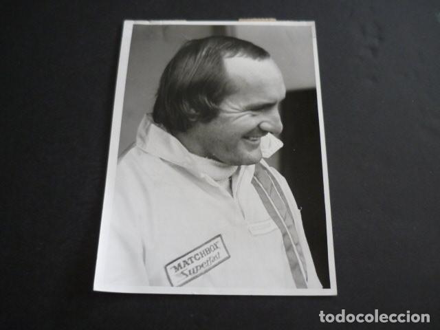 Antique Photography: MIKE HAILWOOD CORREDOR MOTOCICLISMO ANTIGUA FOTOGRAFIA 18 X 13 CM