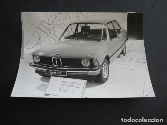 Fotograf&iacute;a antigua: GINEBRA SALON DE AUTOMOVIL, AUTOMOVIL BMW 315 ANTIGUA FOTOGRAFIA 13 X 18 CM