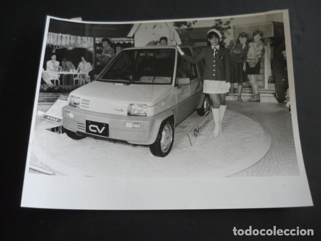 Antique Photography: TOKIO SALON DE AUTOMOVIL MITSUBISHI ANTIGUA FOTOGRAFIA 24 X 18 CM