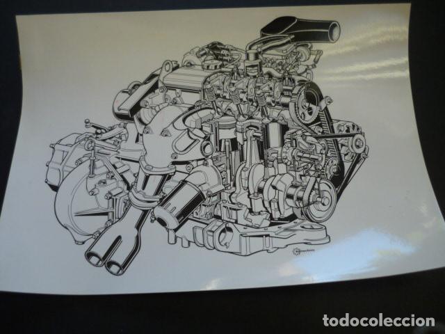 Fotograf&iacute;a antigua: AUTOMOVIL CITROEN REFLEX ANTIGUA FOTOGRAFIA 20 X 30 CM