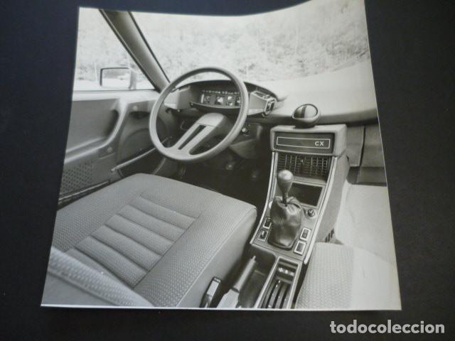 Fotograf&iacute;a antigua: AUTOMOVIL CITROEN CX ANTIGUA FOTOGRAFIA 21 X 21 CM