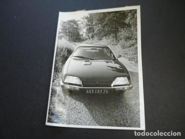 Fotograf&iacute;a antigua: AUTOMOVIL CITROEN CX ANTIGUA FOTOGRAFIA 12 X 17 CM
