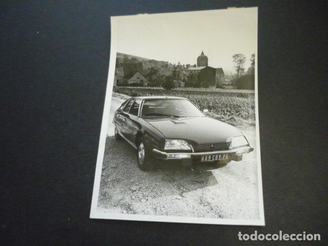 Fotograf&iacute;a antigua: AUTOMOVIL CITROEN CX ANTIGUA FOTOGRAFIA 12 X 17 CM
