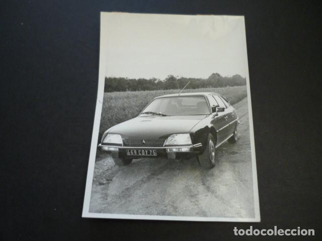 Fotograf&iacute;a antigua: AUTOMOVIL CITROEN CX ANTIGUA FOTOGRAFIA 12 X 17 CM