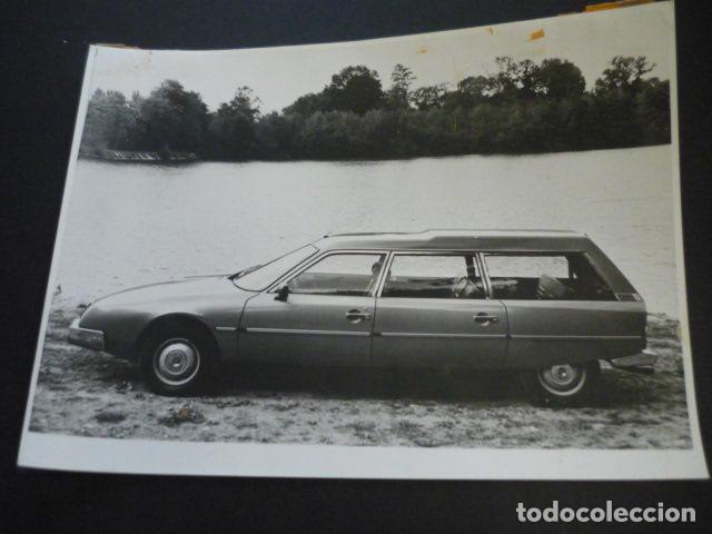Fotograf&iacute;a antigua: AUTOMOVIL CITROEN CX ANTIGUA FOTOGRAFIA 18 X 24 CM