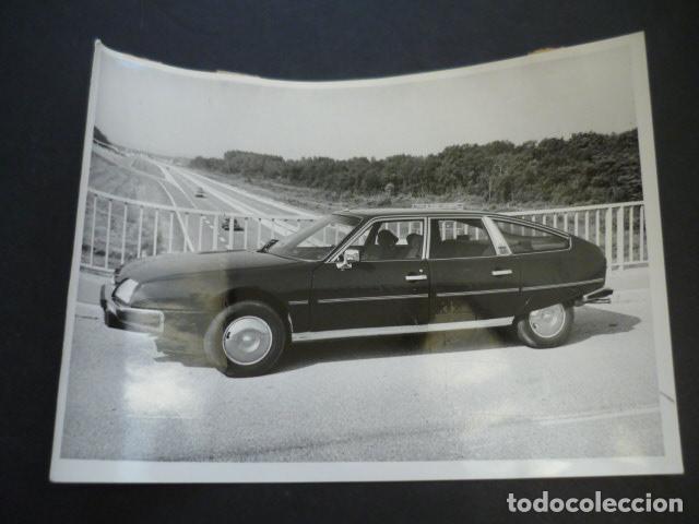 Antique Photography: AUTOMOVIL CITROEN CX ANTIGUA FOTOGRAFIA 18 X 24 CM