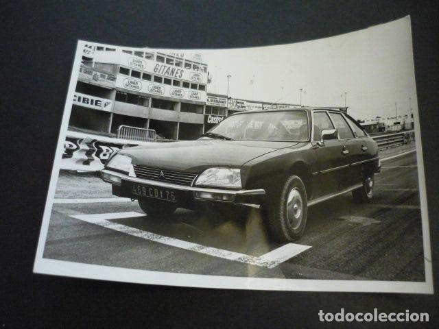 Antique Photography: AUTOMOVIL CITROEN CX ANTIGUA FOTOGRAFIA 18 X 24 CM