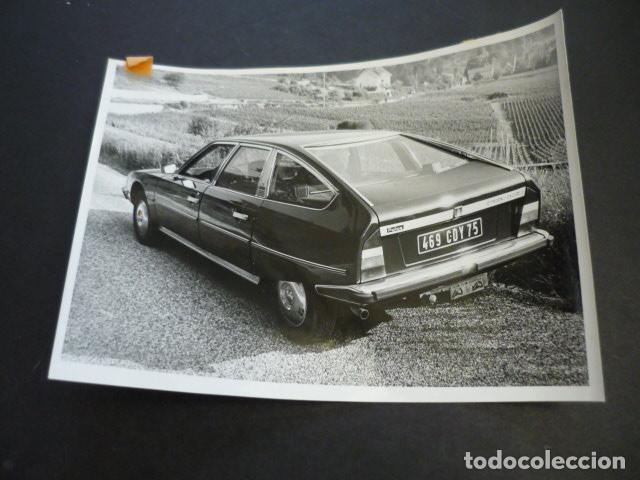 Antique Photography: AUTOMOVIL CITROEN CX ANTIGUA FOTOGRAFIA 18 X 24 CM