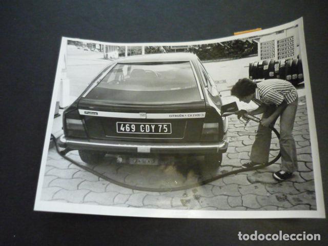 Antique Photography: AUTOMOVIL CITROEN CX ANTIGUA FOTOGRAFIA 12 X 17 CM