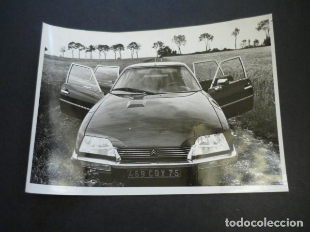 Antique Photography: AUTOMOVIL CITROEN CX ANTIGUA FOTOGRAFIA 12 X 17 CM