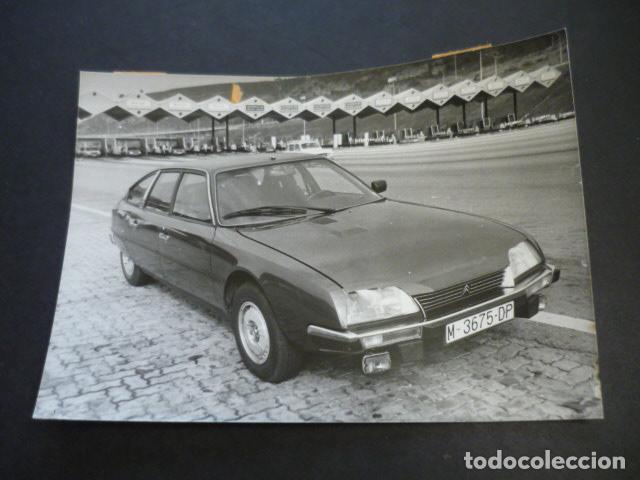 Fotograf&iacute;a antigua: AUTOMOVIL CITROEN CX ANTIGUA FOTOGRAFIA 18 X 12 CM