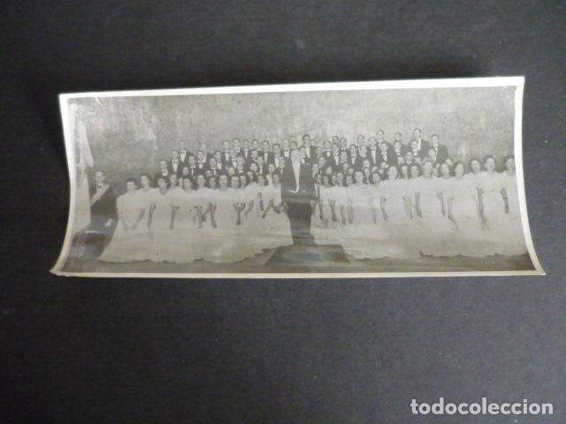 Antique Photography: SANTANDER MASA CORAL DE EDUCACION Y DESCANSO ANTIGUA FOTOGRAFIA 8 X 17 CM