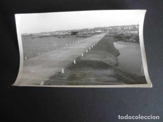 Fotograf&iacute;a antigua: SANTANDER CANTABRIA CARRETERA A SAN SALVADOR ANTIGUA FOTOGRAFIA 11 X 17,5 CM