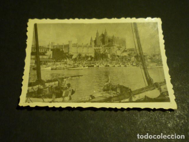 Fotografia antiga: PALMA DE MALLORCA LA CATEDRAL ANTIGUA FOTOGRAFIA 6 X 9 CM