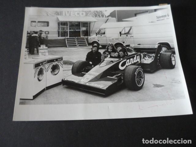 Antique Photography: BRUNO GIACOMELLI CORREDOR AUTOMOVILISMO ANTIGUA FOTOGRAFIA 18 X 24 CM