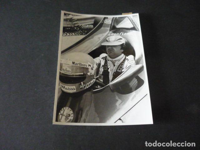 Antique Photography: BRUNO GIACOMELLI CORREDOR AUTOMOVILISMO ANTIGUA FOTOGRAFIA 18 X 13 CM