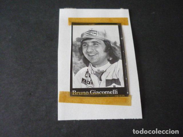 Fotograf&iacute;a antigua: BRUNO GIACOMELLI CORREDOR AUTOMOVILISMO ANTIGUA FOTOGRAFIA 9 X 6 CM