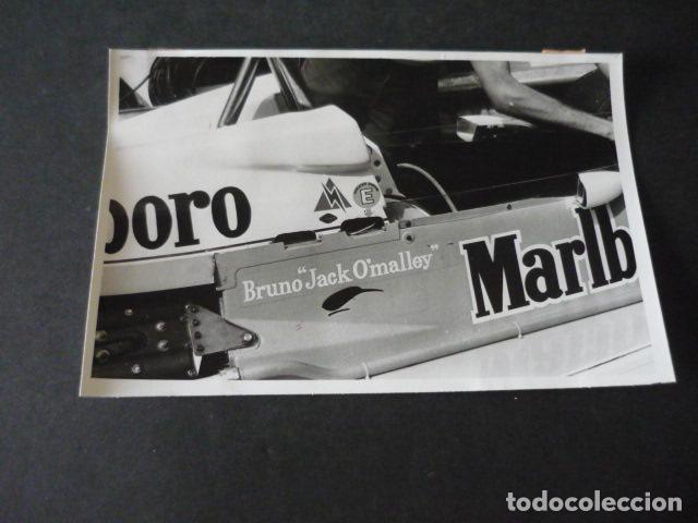 Antique Photography: BRUNO GIACOMELLI CORREDOR AUTOMOVILISMO ANTIGUA FOTOGRAFIA 9 X 6 CM