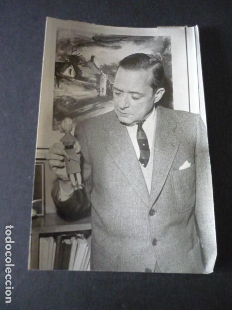 Fotograf&iacute;a antigua: MIGUEL MIHURA ESCRITOR ANTIGUA FOTOGRAFIA 18 X 12 CM