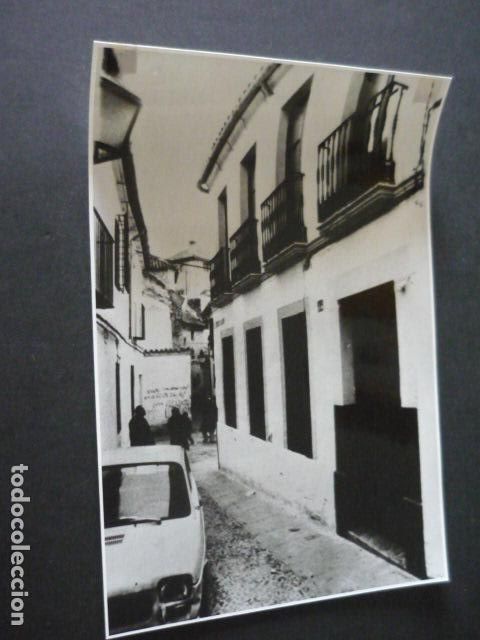 Antique Photography: CORDOBA CALLE DE SAN EULOGIO ANTIGUA FOTOGRAFIA 18 X 24 CM