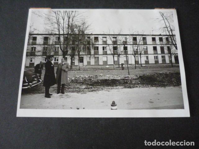 Alte Fotografie: MADRID BARAJAS BARRIO AEROPUERTO ANTIGUA FOTOGRAFIA 18 X 12 CM