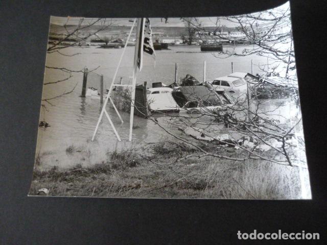Alte Fotografie: SAN FERNANDO DE HENARES MADRID INUNDACIONES ANTIGUA FOTOGRAFIA 18 X 24 CM