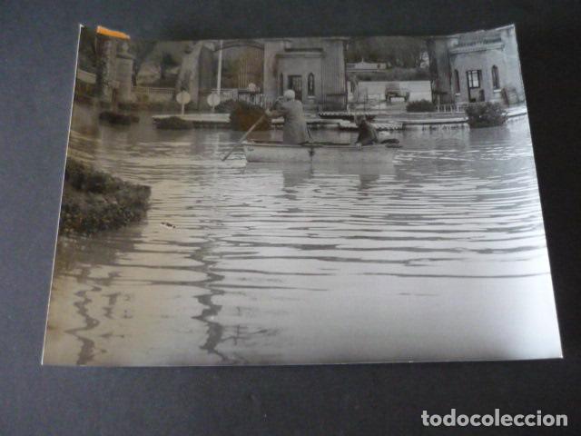 Antique Photography: MADRID INUNDACIONES RIO MANZANARES CASA DE CAMPO ANTIGUA FOTOGRAFIA 18 X 24 CM