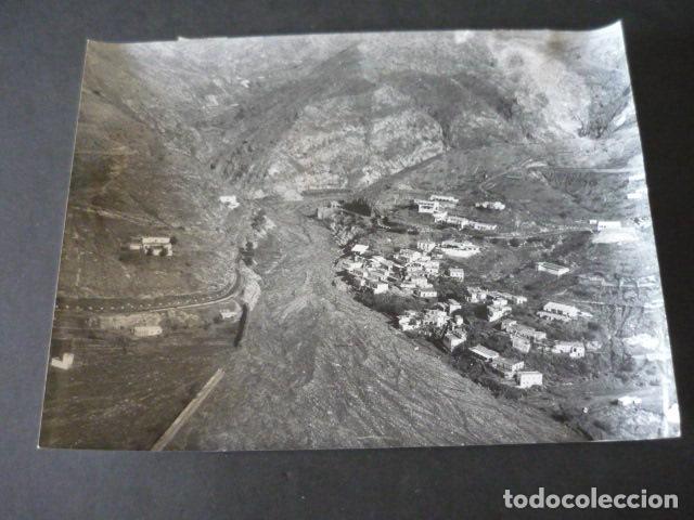 Fotografia antica: PUERTO LUMBRERAS MURCIA INUNDACIONES ANTIGUA FOTOGRAFIA 18 X 24 CM