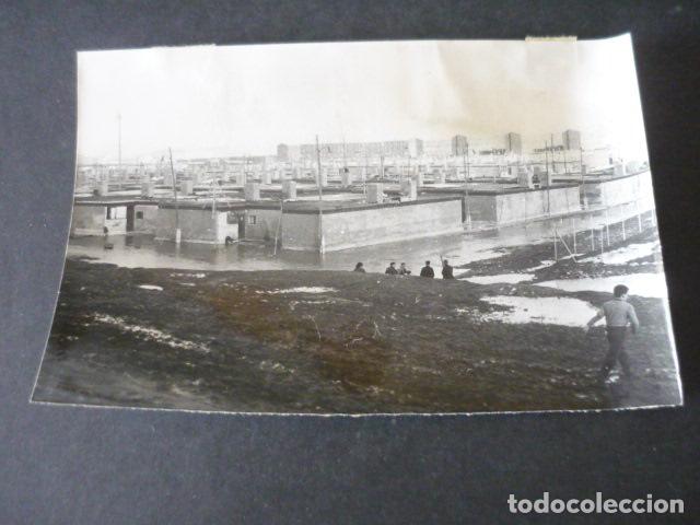 Fotografia antiga: MADRID PUENTE DE VALLECAS INUNDACIONES ANTIGUA FOTOGRAFIA 18 X 12 CM
