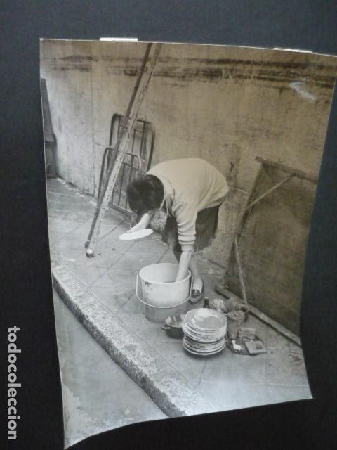 Alte Fotografie: MADRID ORCASITAS INUNDACIONES ANTIGUA FOTOGRAFIA 18 X 24 CM